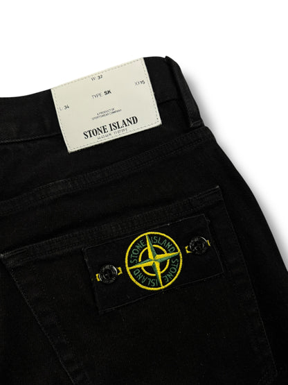 Stone Island Black Jeans