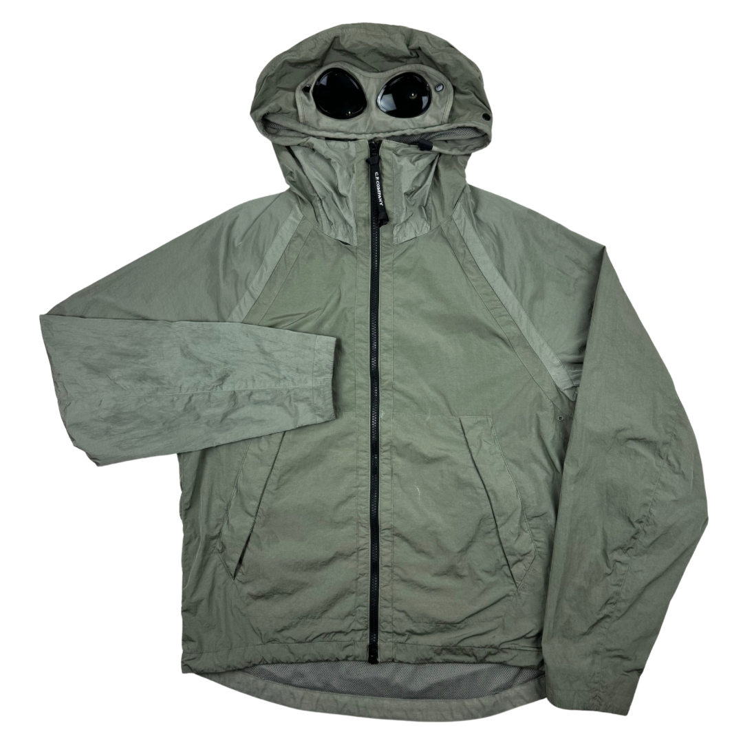 C.P Company Chrome R Goggle Jacket - Bronze Green