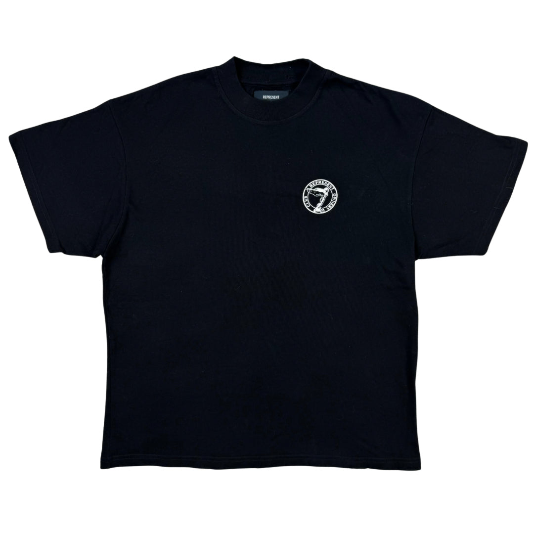 Represent Owners Club Badge S/S T-Shirt - Black