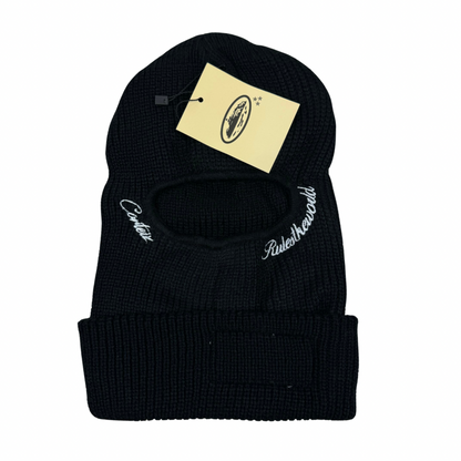 Corteiz 5 Starz Knit Balaclava - Black