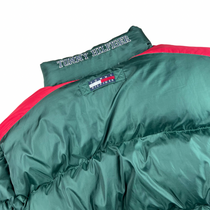 Tommy Hilfiger Puffer Jacket Green/Red