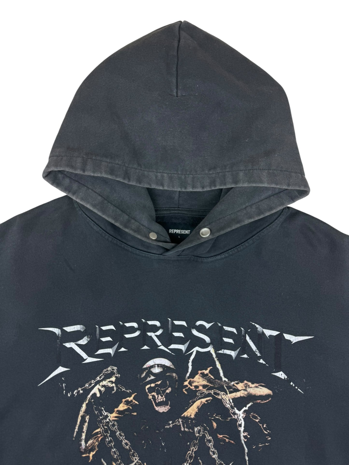 Represent Clo Terrier Tension Cotton Hoodie