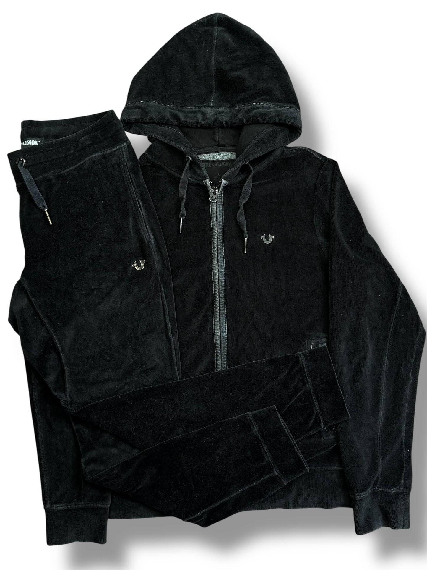 True Religion Velour Full Tracksuit