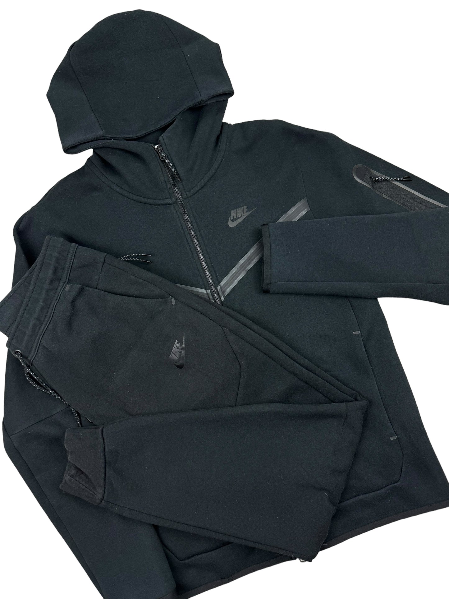 Nike Tech Fleece Full Tracksuit- Black