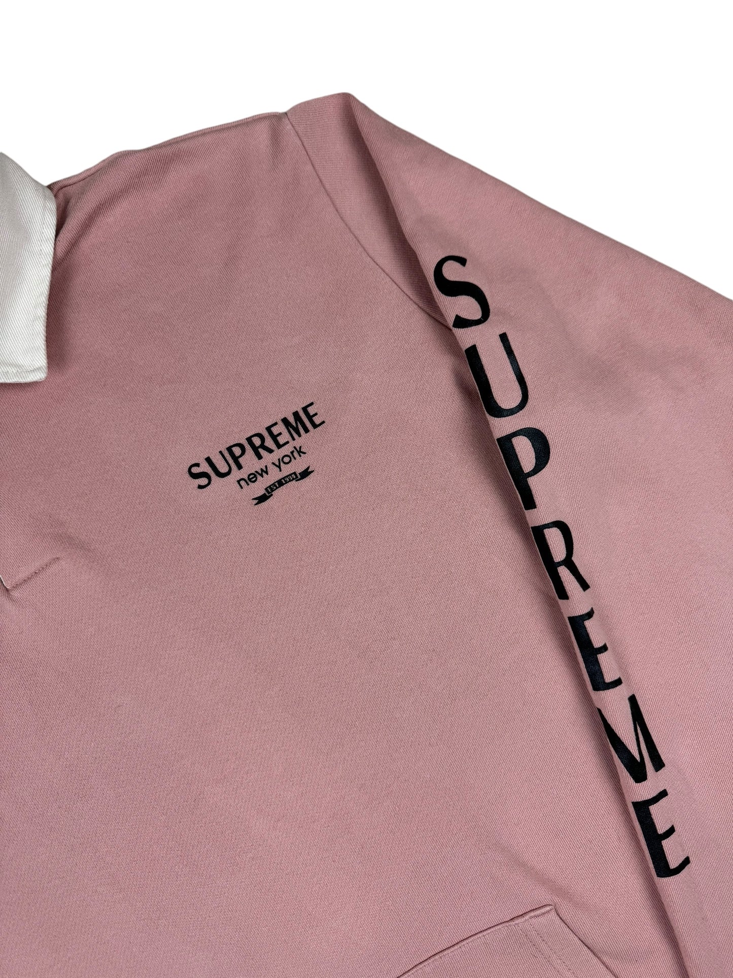 Supreme Spellout Rugby Sweatshirt - FW16