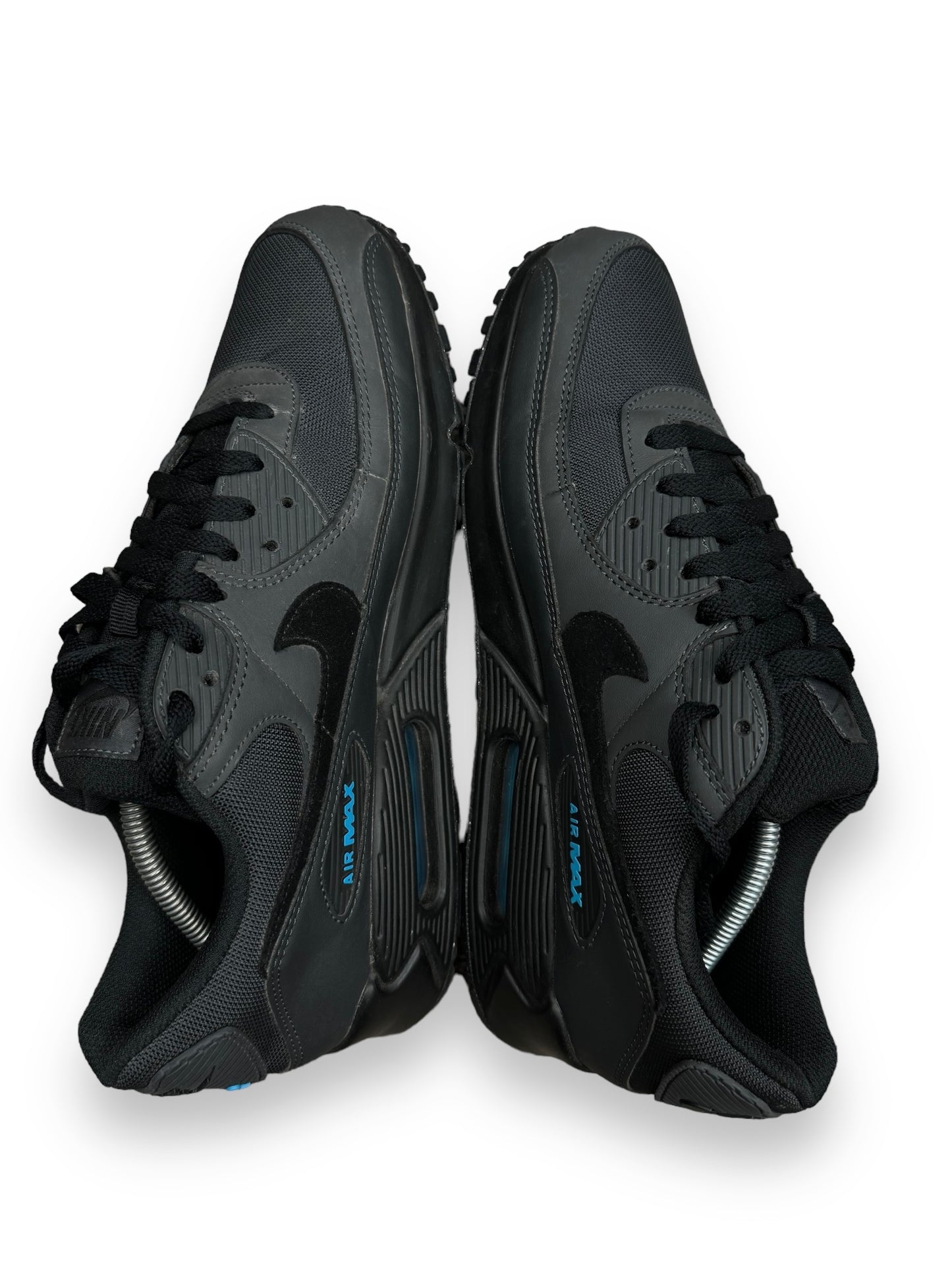 Nike Air Max 90 Dark Smoke Grey Laser Blue