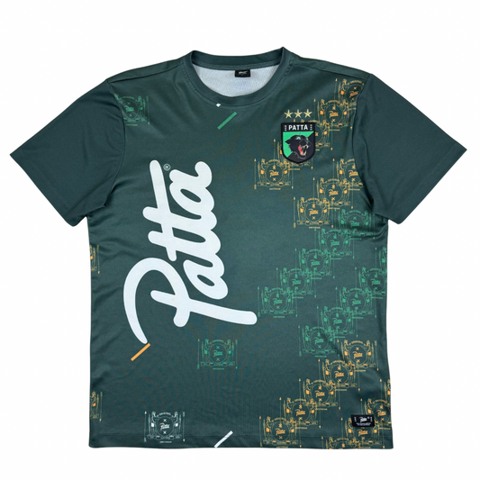 Patta Sideways Football Jersey Forrest Green