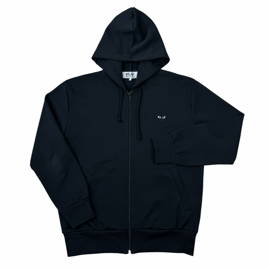 Comme Des Garçons Full Zip Hoodie ‘Black’