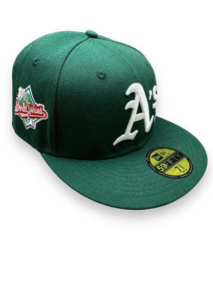 New Era 59 Fifty Oakland Athletics Team Heart Fitted Cap