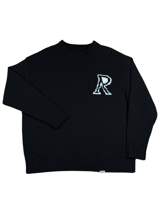 Represent Initial Boucle Knitted Sweater