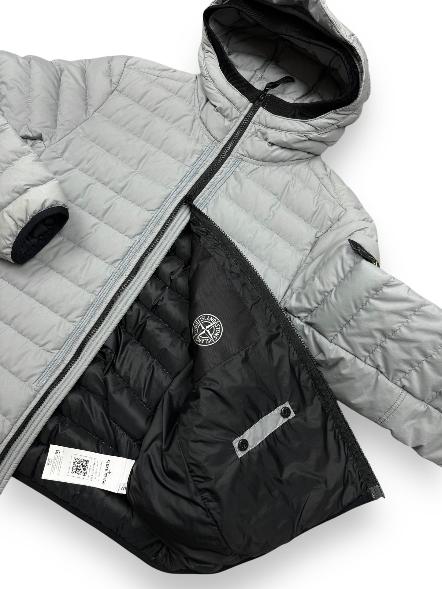 Stone Island O-Cotton / R Nylon Tela Puffer Jacket