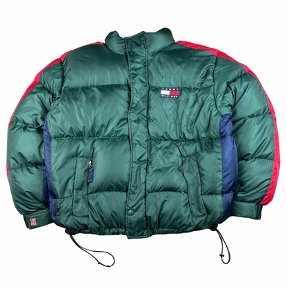 Tommy Hilfiger Puffer Jacket Green/Red