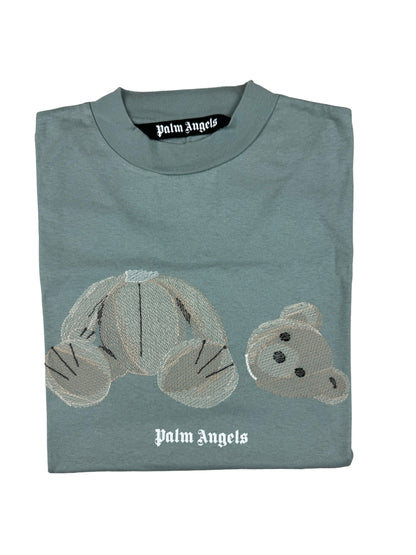 Palm Angels Green Cotton Bear SS22