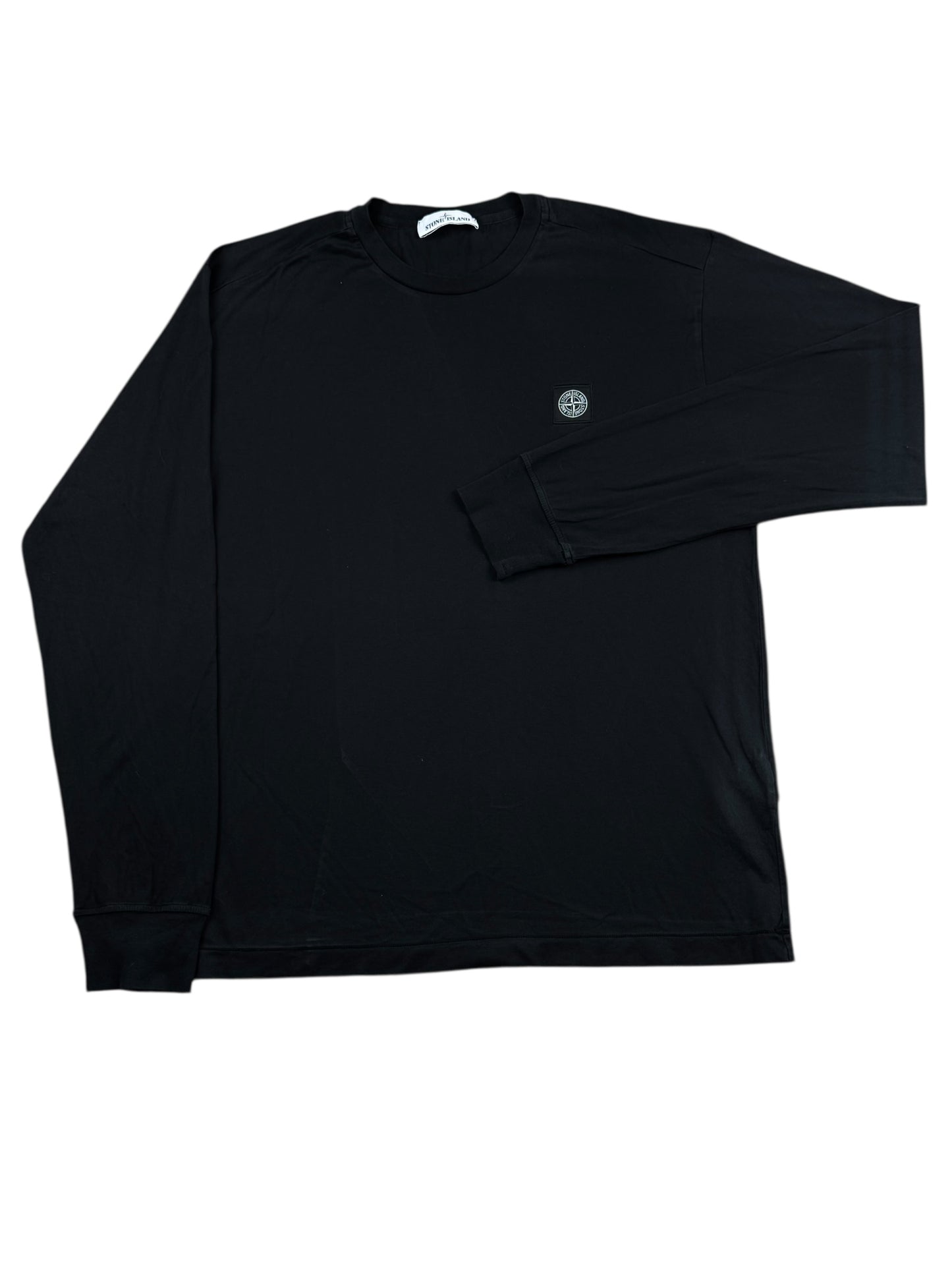 Stone Island Longsleeve T-Shirt- Black