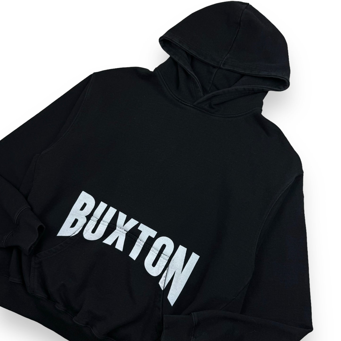 Cole Buxton Boxing Print Popover Hoodie Black