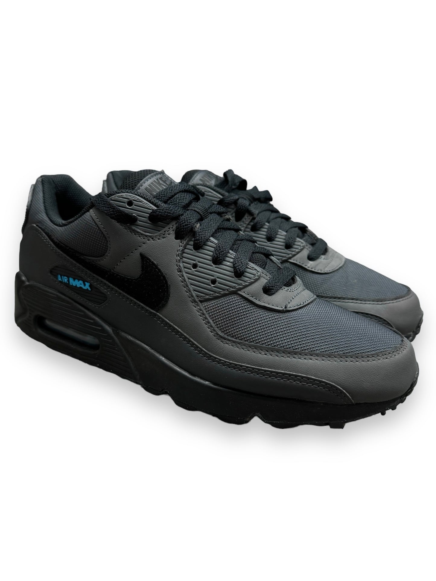 Nike Air Max 90 Dark Smoke Grey Laser Blue