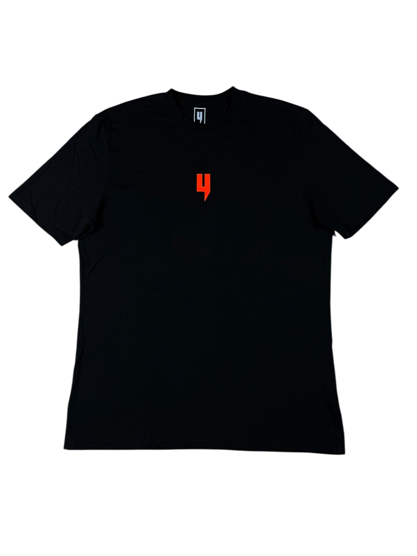 Yelir World Neon Orange Logo T-Shirt