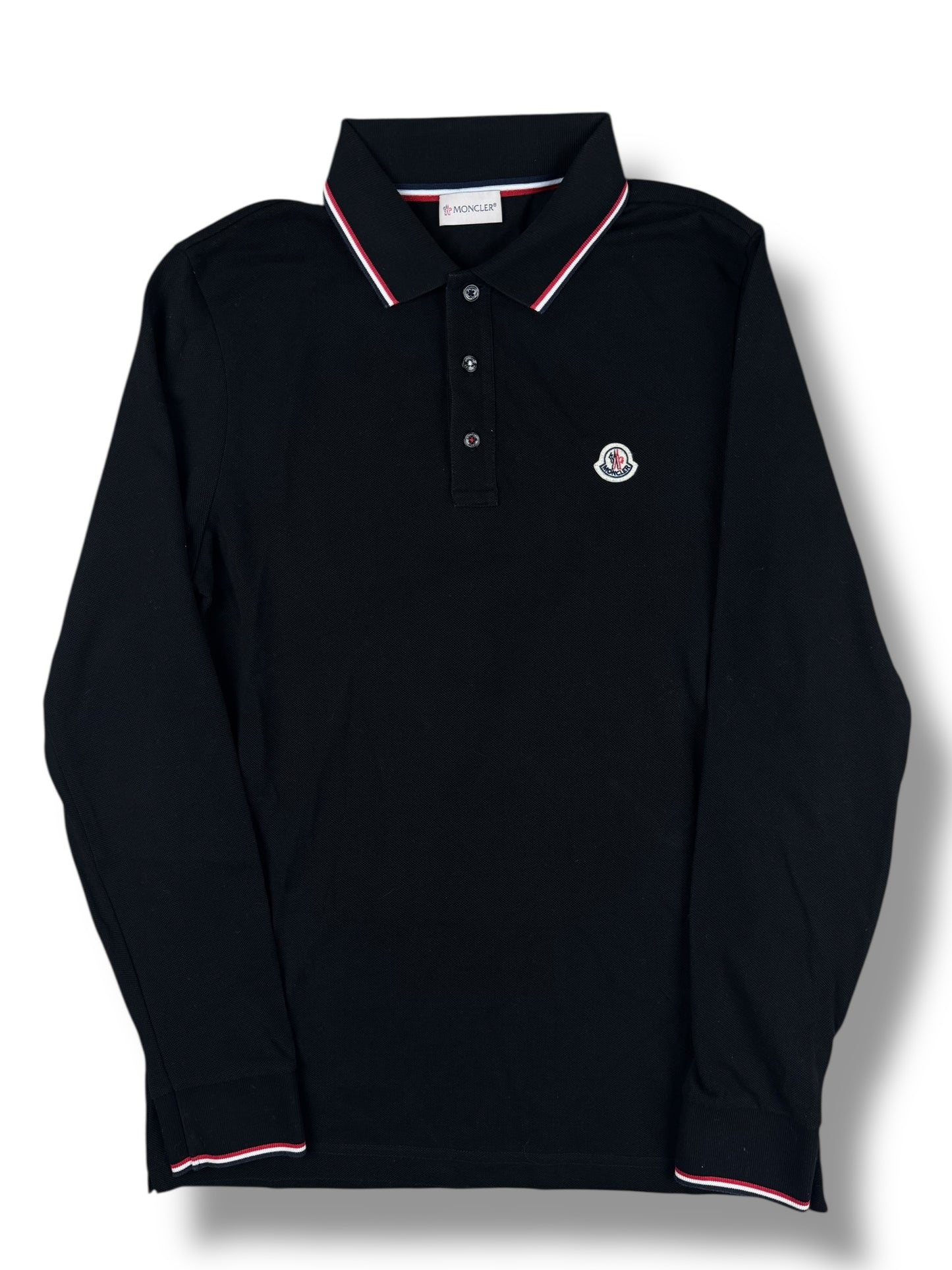 Moncler Long Sleeve Polo