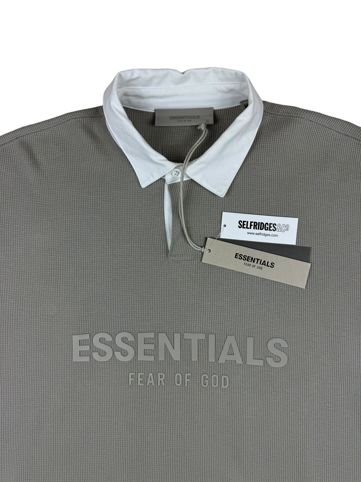 Fear of God Essentials Waffle Henley Rugby