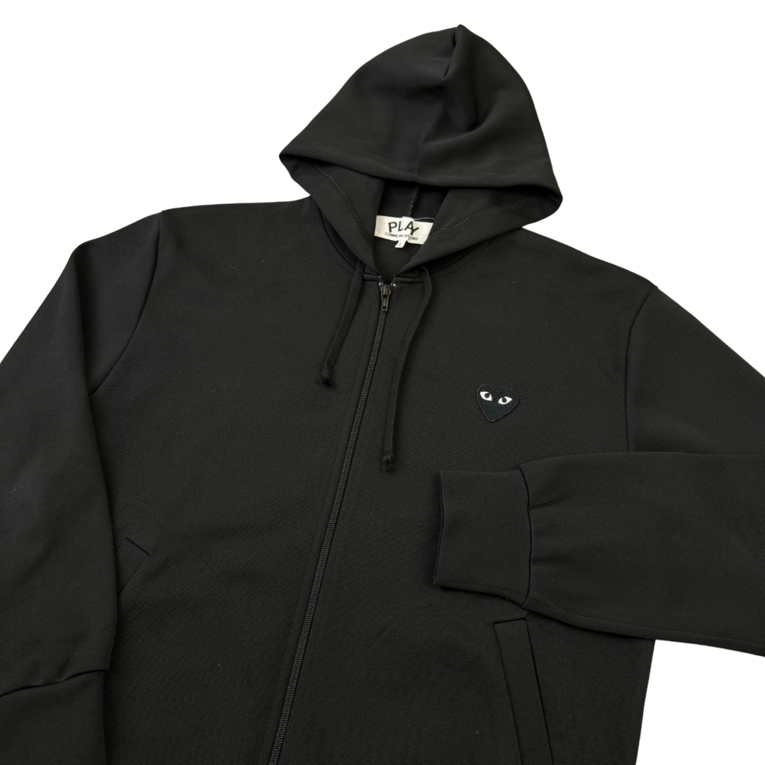 Comme Des Garçons Full Zip Hoodie ‘Black’