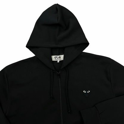 Comme Des Garçons Full Zip Hoodie ‘Black’