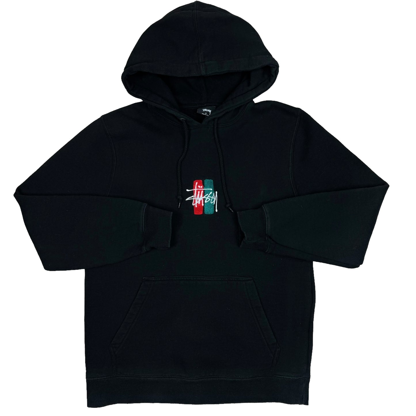 Stussy Bar Logo Appliqué Hoodie