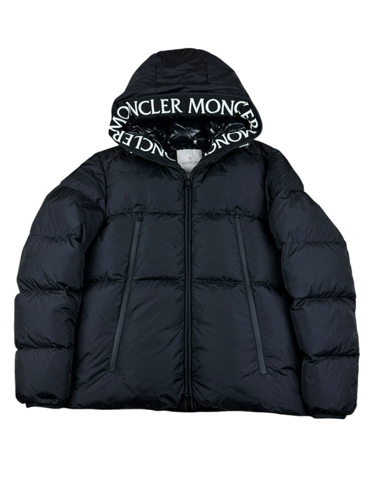 Moncler Black Montcla Short Down Jacket