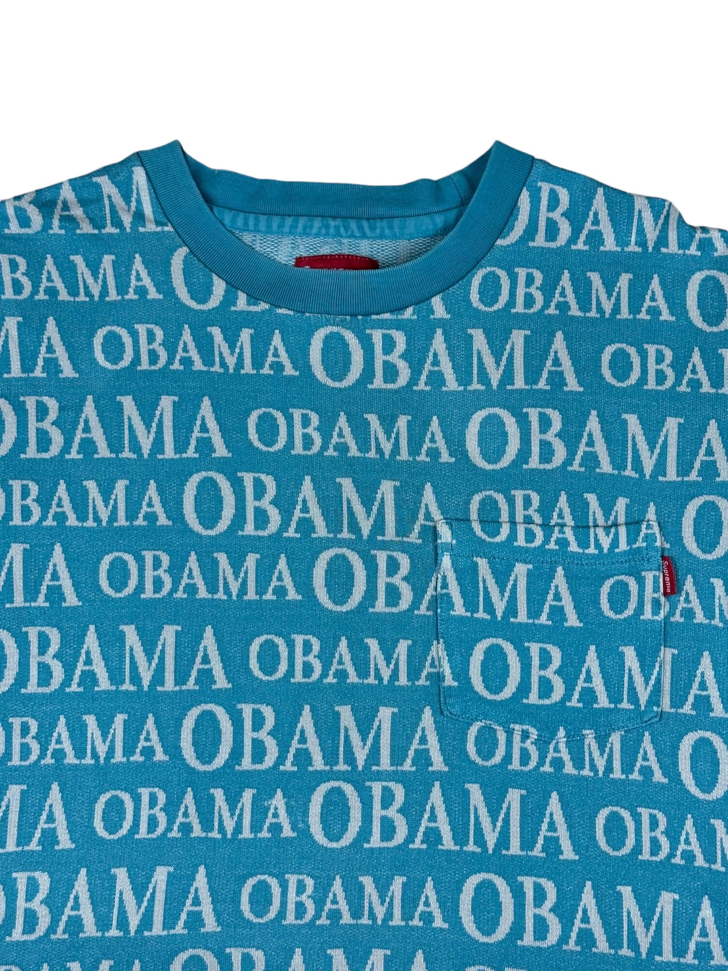 Supreme Obama Jacquard T-Shirt FW18