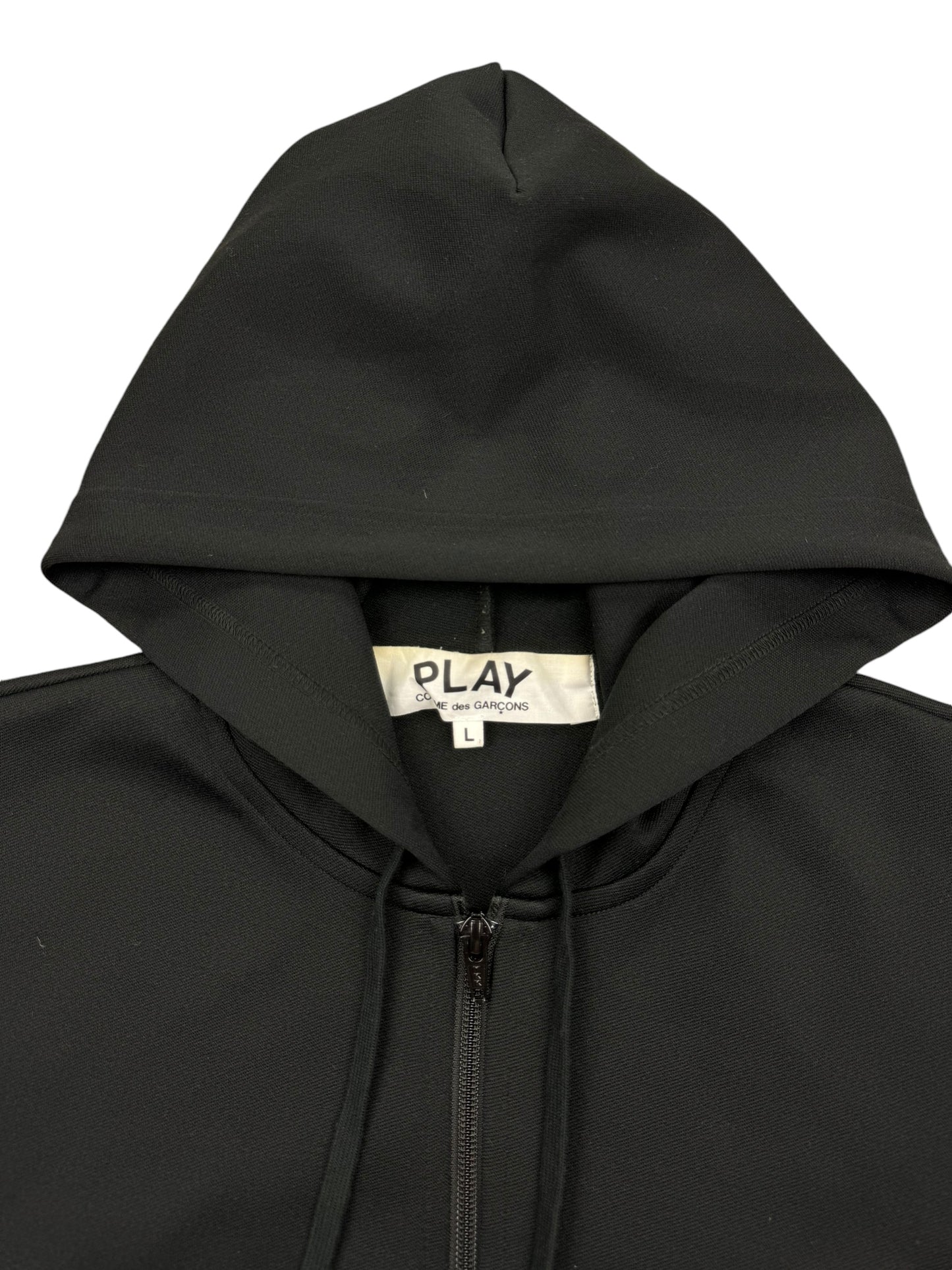 Comme Des Garçons Full Zip Hoodie ‘Black’