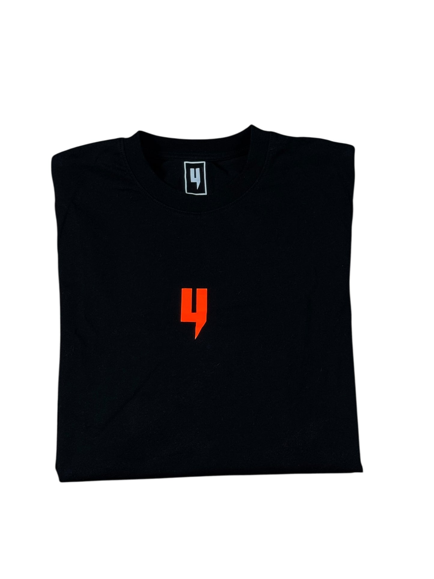 Yelir World Neon Orange Logo T-Shirt
