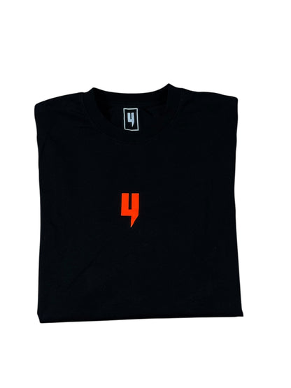 Yelir World Neon Orange Logo T-Shirt