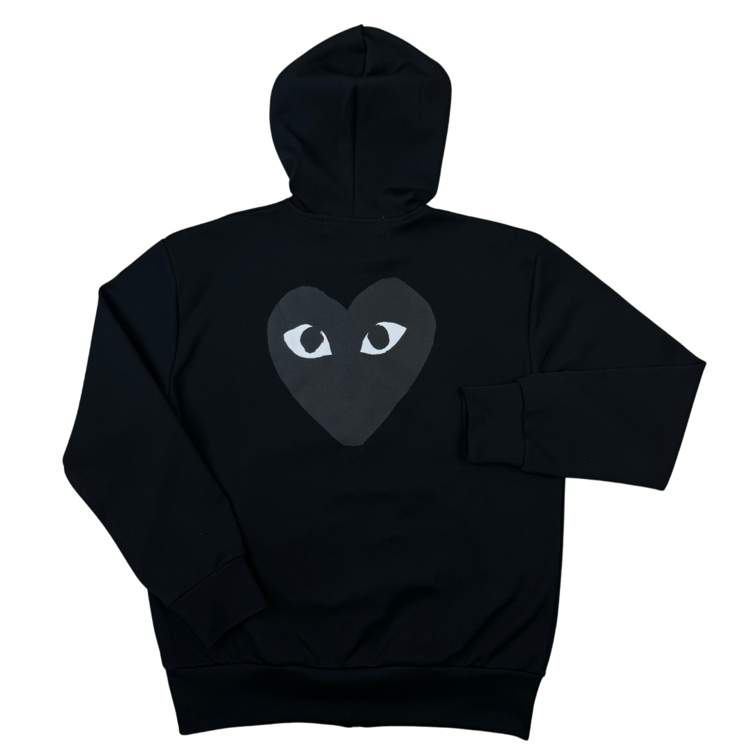 Comme Des Garçons Full Zip Hoodie ‘Black’