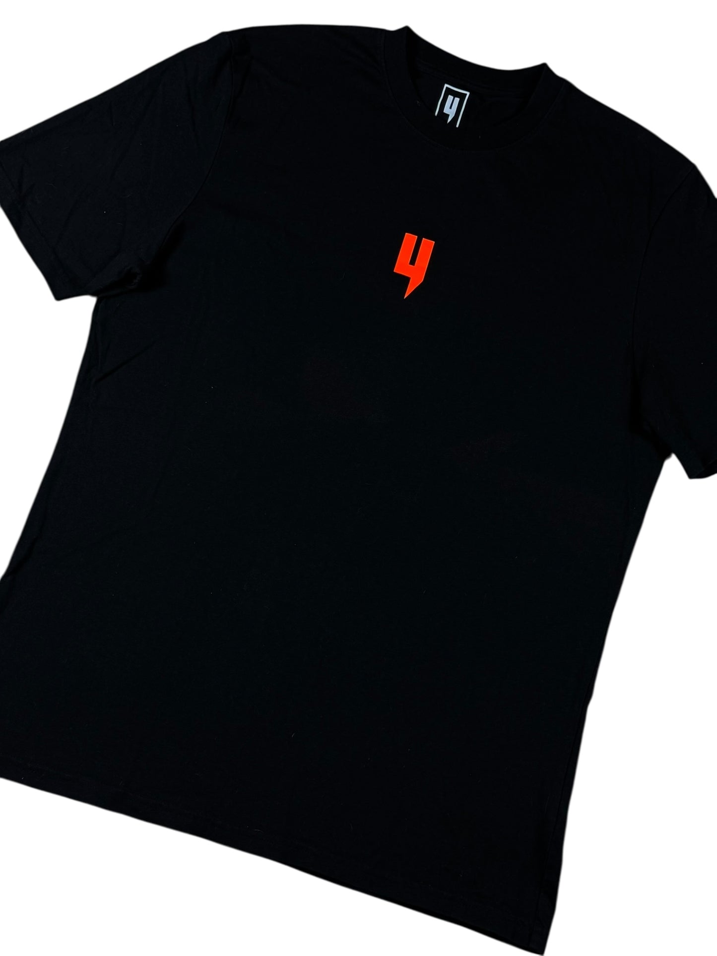 Yelir World Neon Orange Logo T-Shirt