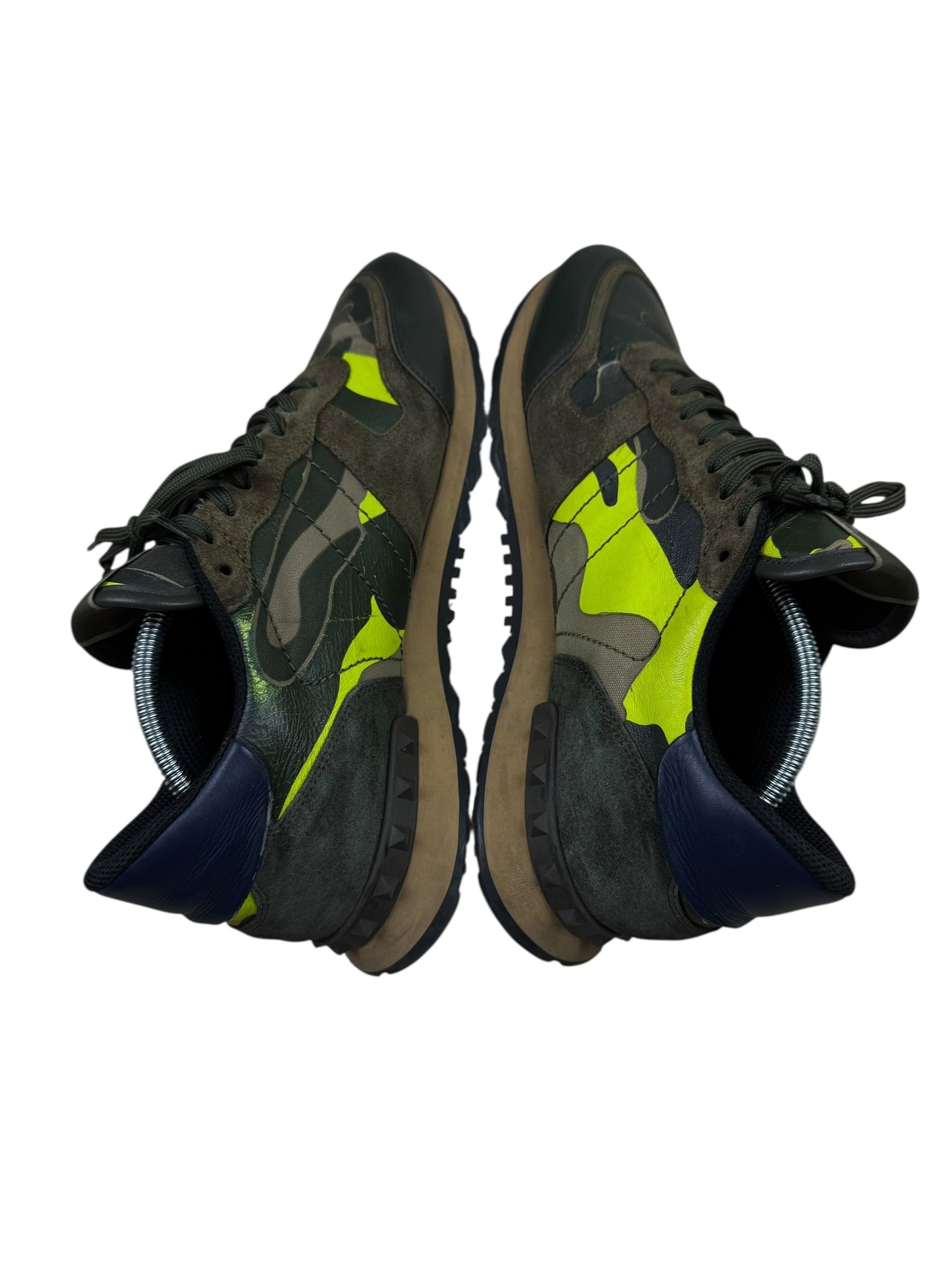 Valentino Garavani Rockrunner ‘Khaki/Neon’