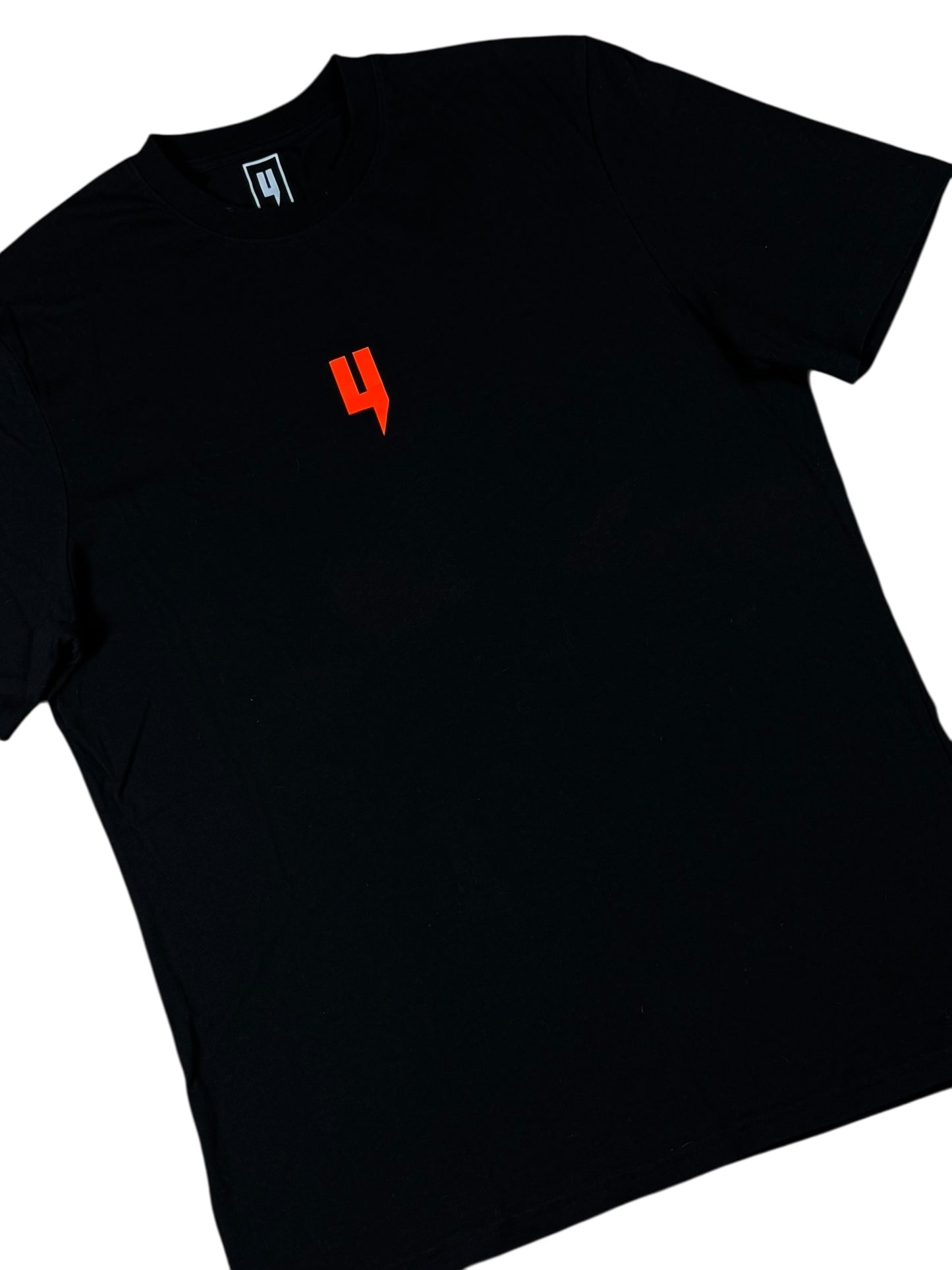 Yelir World Neon Orange Logo T-Shirt