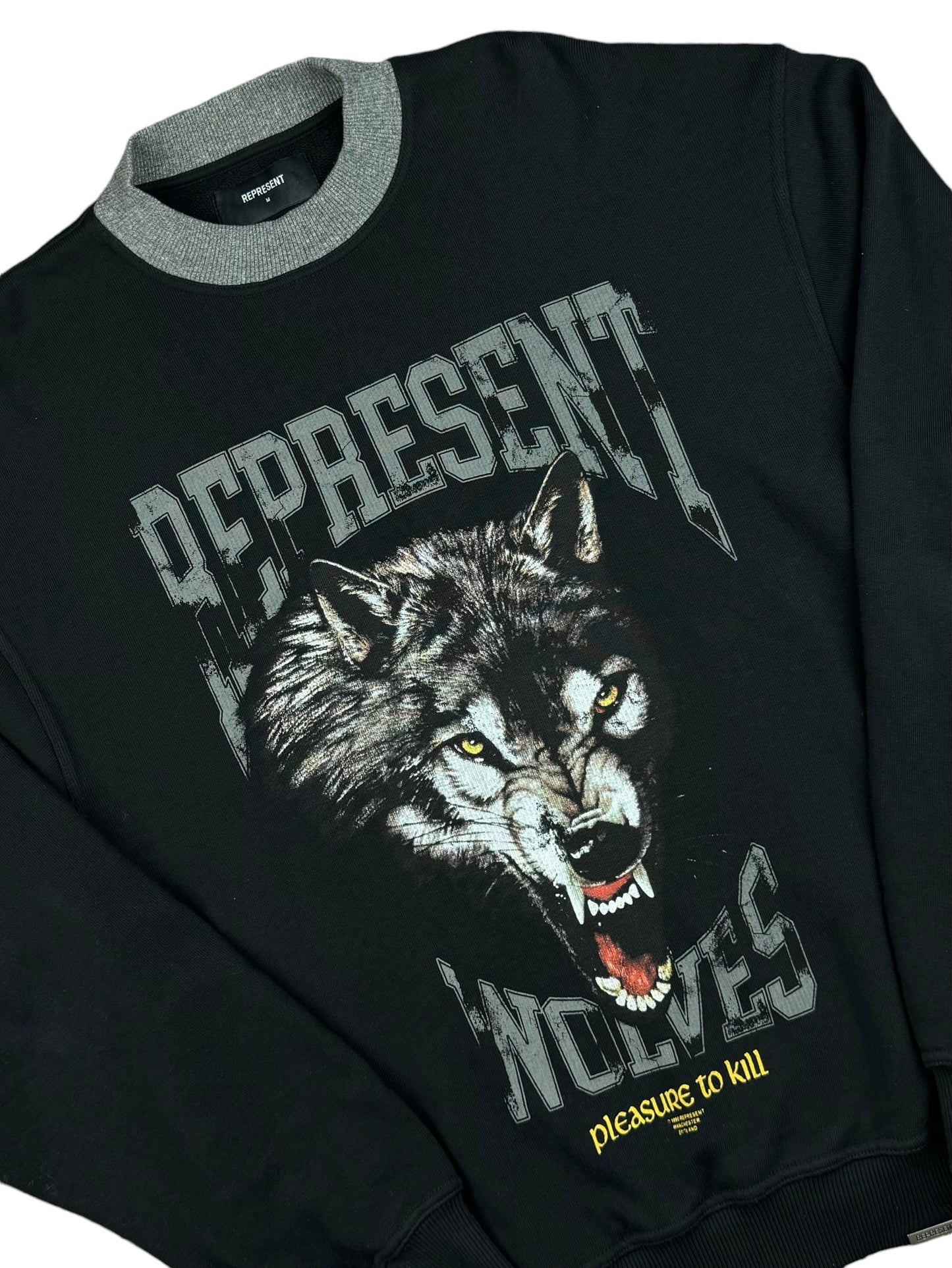 Represent “Wolf Pleasure To Kill” Sweatshirt