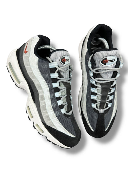 Nike Air Max 95 Wolf Grey Rugged Orange