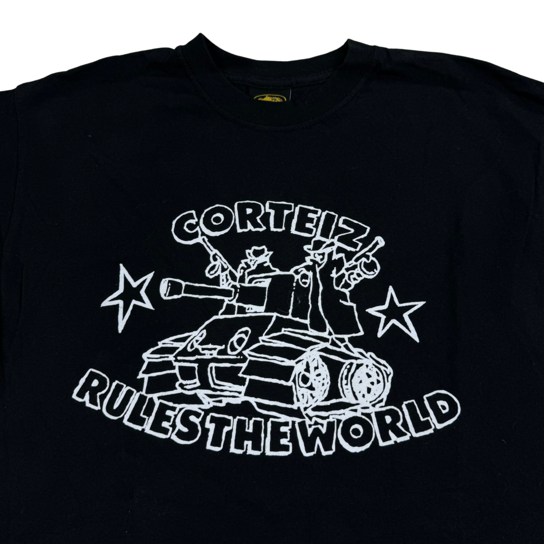 Corteiz Rules The World Tank T-Shirt - Black