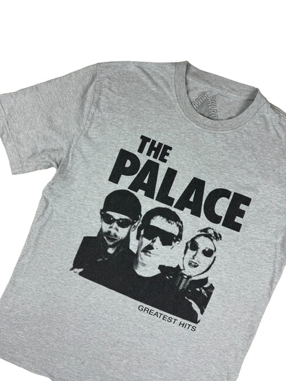 Palace Greatest Hits S/S T-Shirt - Grey