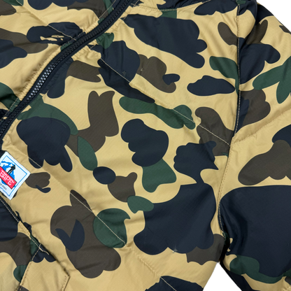 A Bathing Ape 1st Camo Full Zip Puffer Jacket