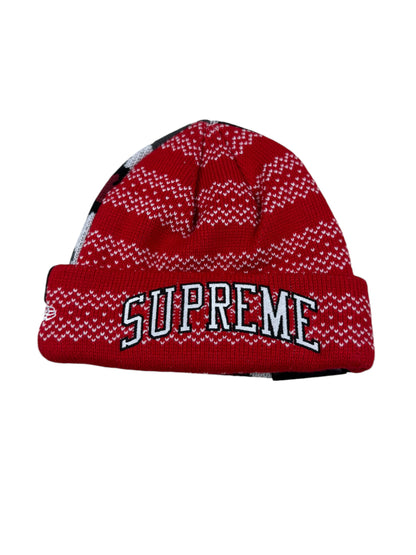 Supreme x New Era Split Beanie BNWT FW22