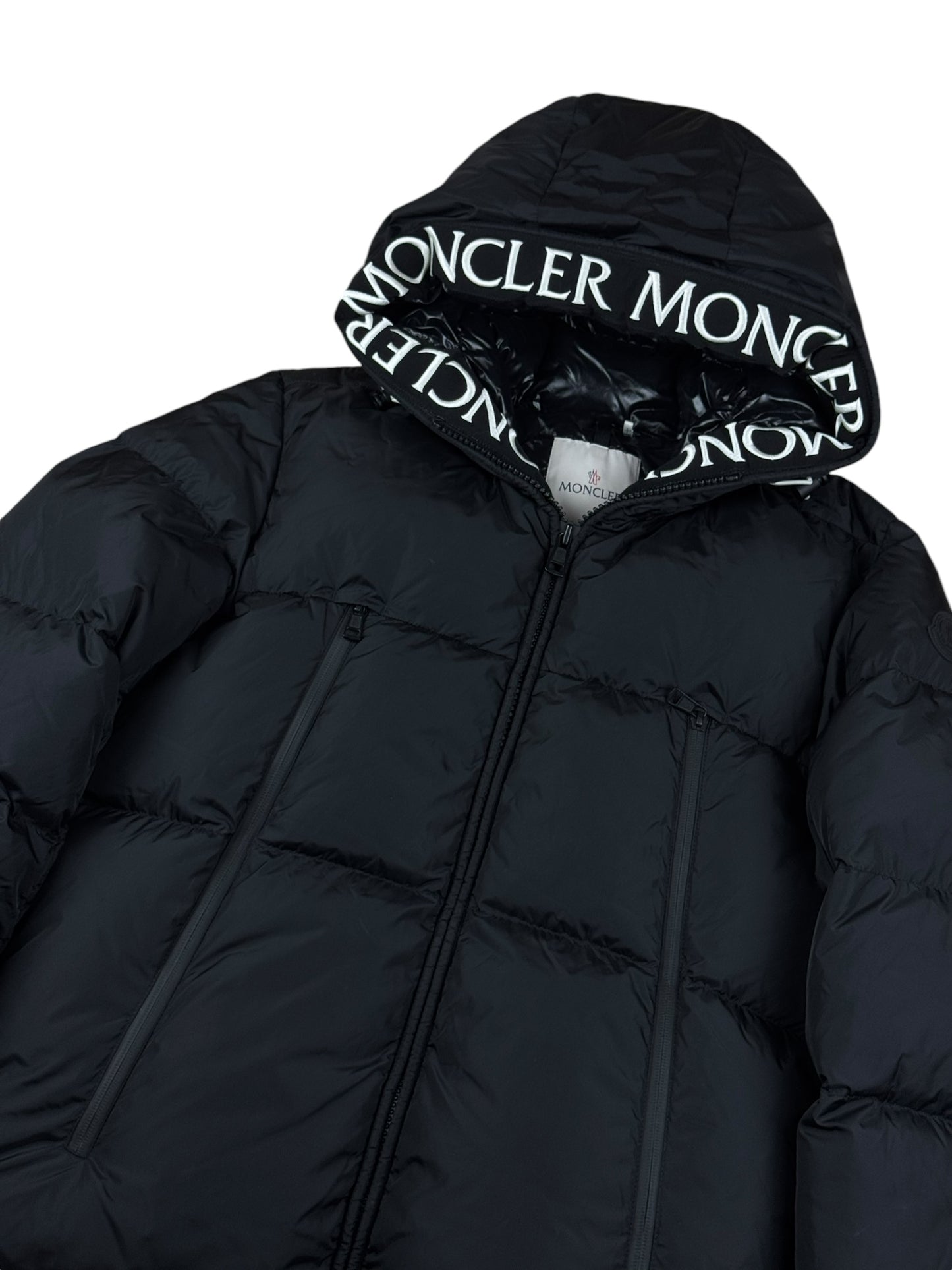 Moncler Black Montcla Short Down Jacket