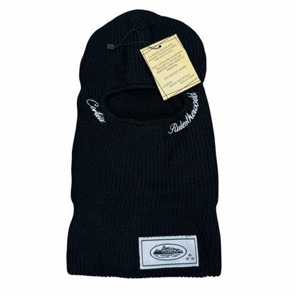 Corteiz 5 Starz Knit Balaclava - Black