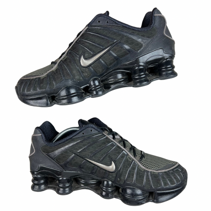 Nike Shox TL Black Metallic Pewter Cargo Khaki