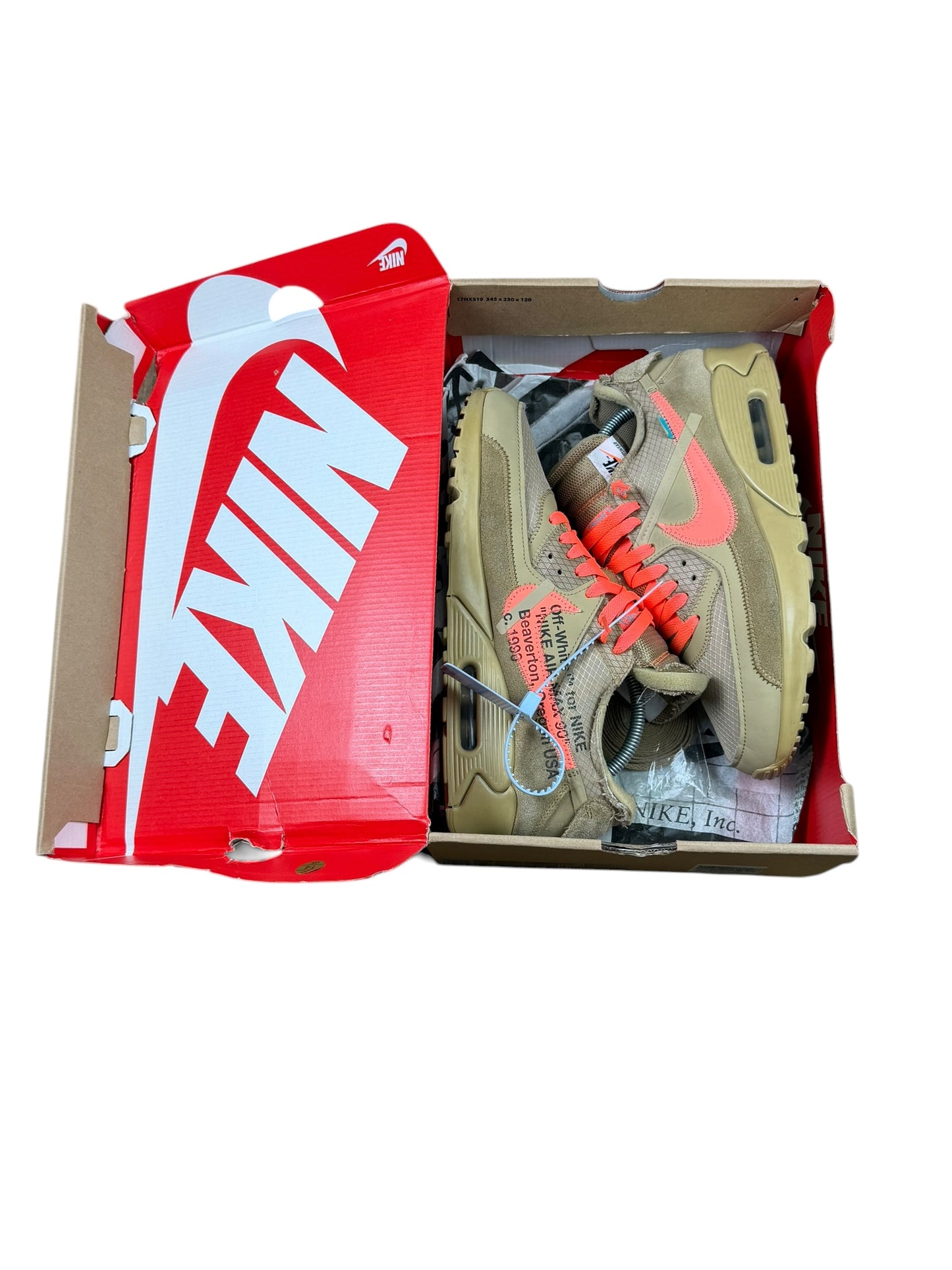 Nike x Off-White Air Max 90 'Desert Ore'