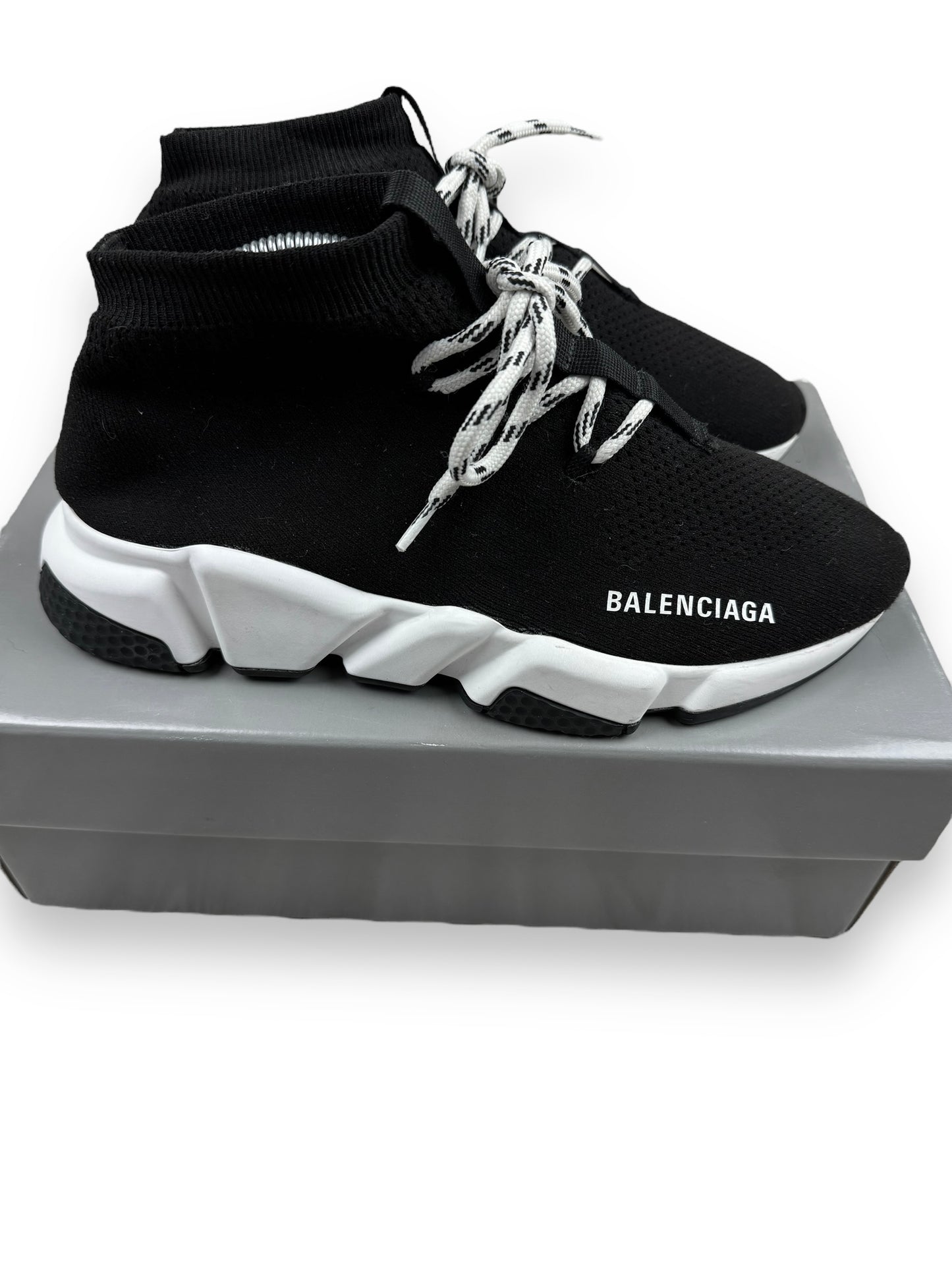 Balenciaga Speed Knit Lace Up