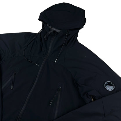 C.P. Company Black Pro Tek Lightweight Hooded Jacket