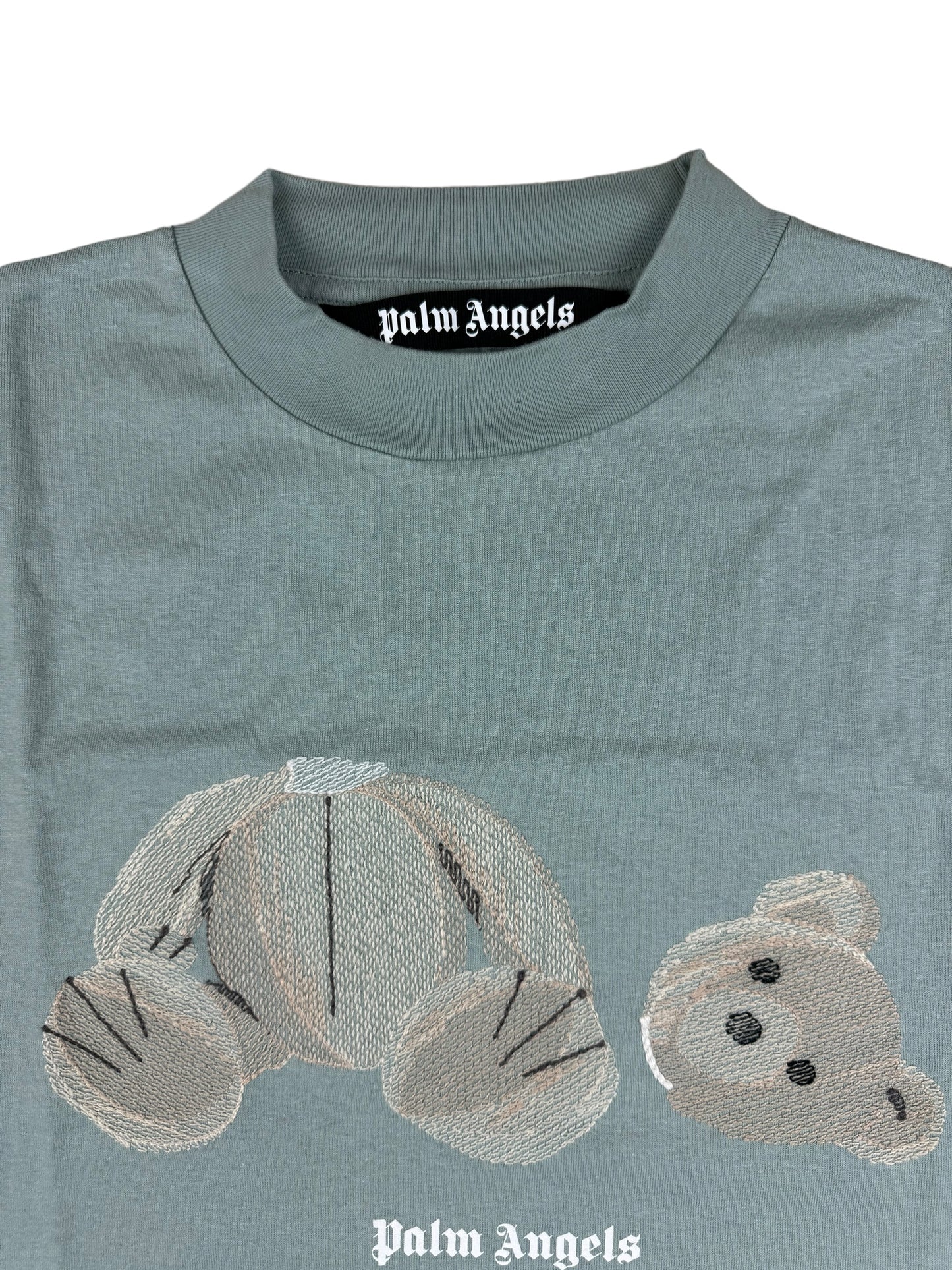 Palm Angels Green Cotton Bear SS22