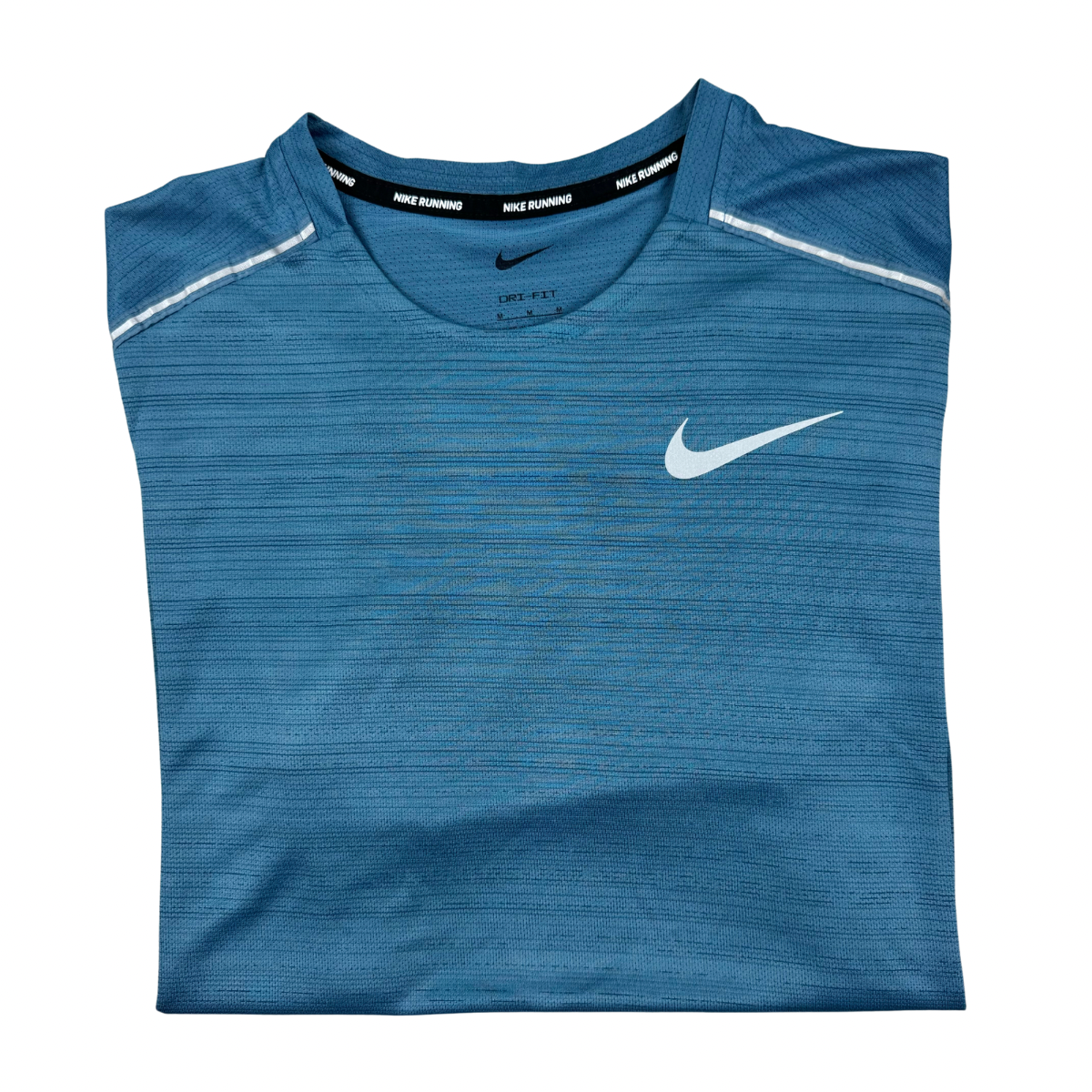 Nike Dri-Fit Miler T-Shirt - Thunderstorm Blue