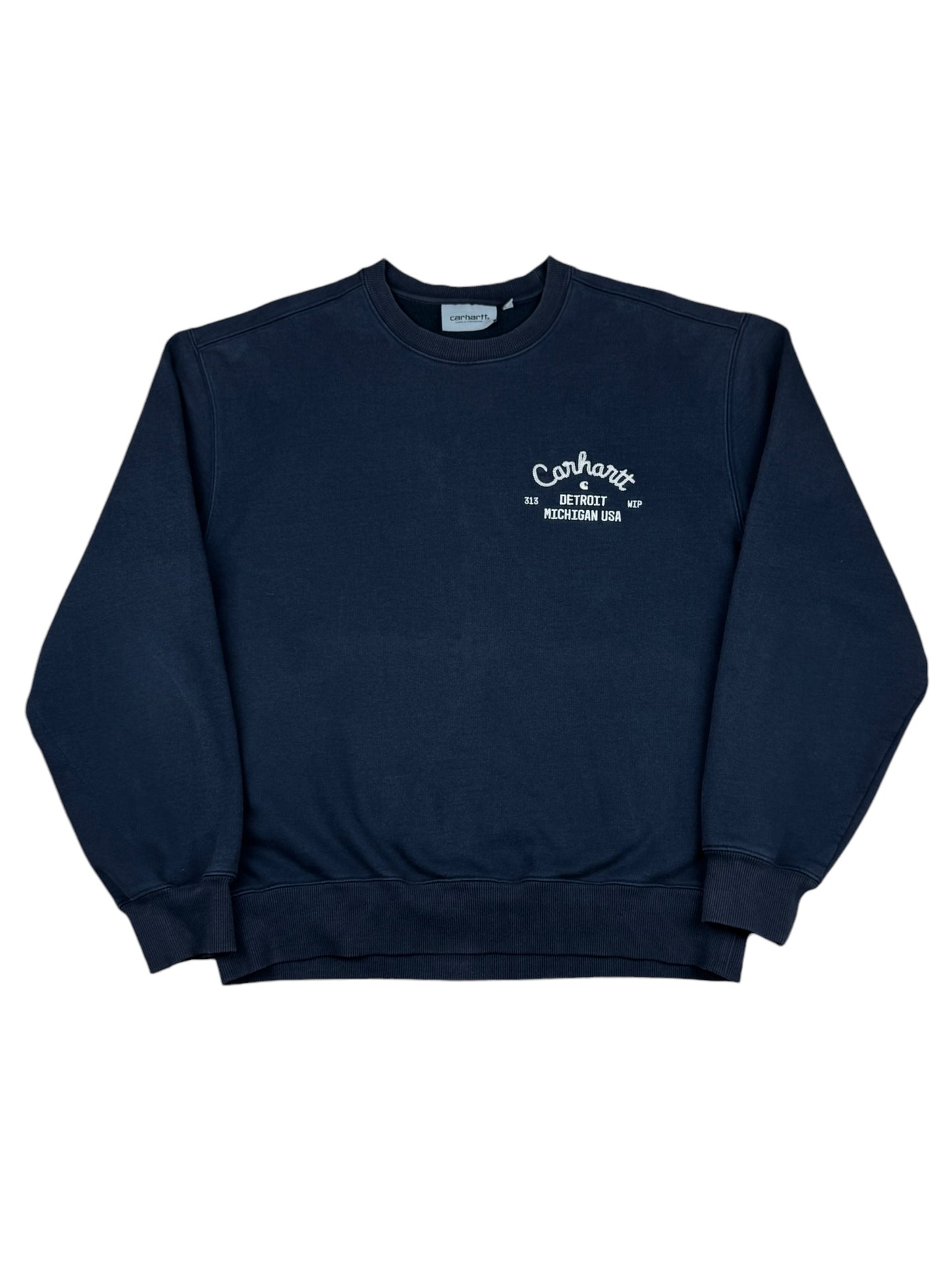 Carhartt WIP Script Sweatshirt - Navy